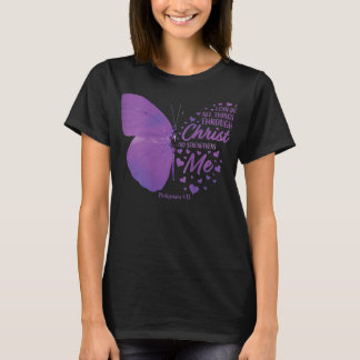 T-shirt Femmes Philippiens 413 Bible chrétienne Verse Cade