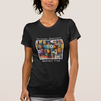 T-shirt Femmes poissons abstraits
