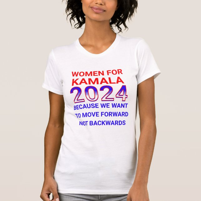 T-shirt Femmes pour l'élection de Kamala Harris 2024 (Devant)