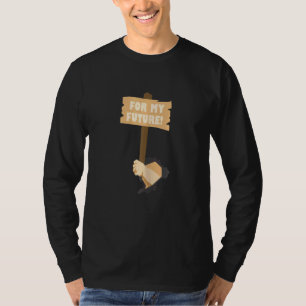 T-shirt Femmes pour mon futur foetus Enceinte Mama Childbi