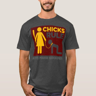 T-shirt Femmes Power Les hommes sont de bons animaux de co