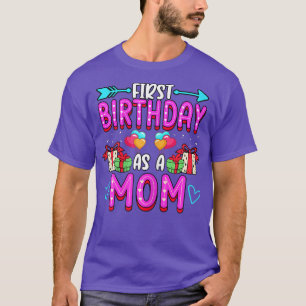 T-shirt FEMMES Premier Anniversaire En Tant Que Mère Mater