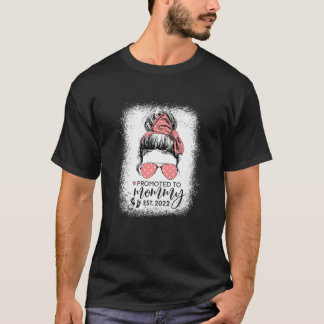 T-shirt Femmes Promues À Maman 2022 Première Maman Mothe