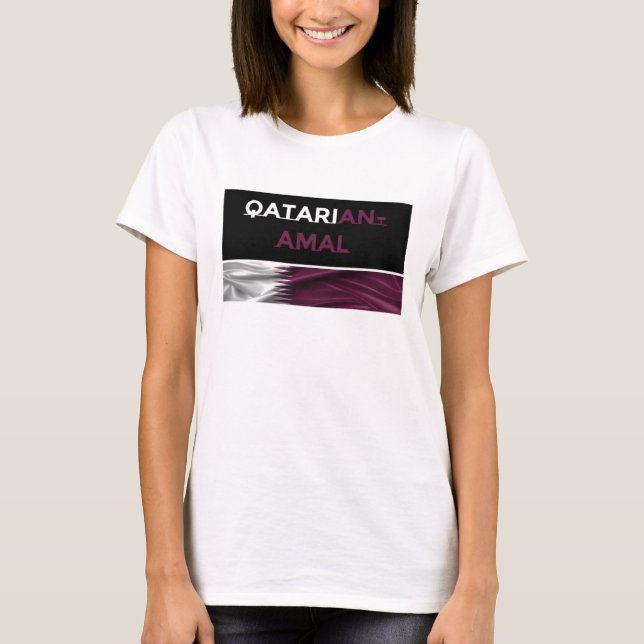 T-shirt Femmes qatariennes-amales (Devant)