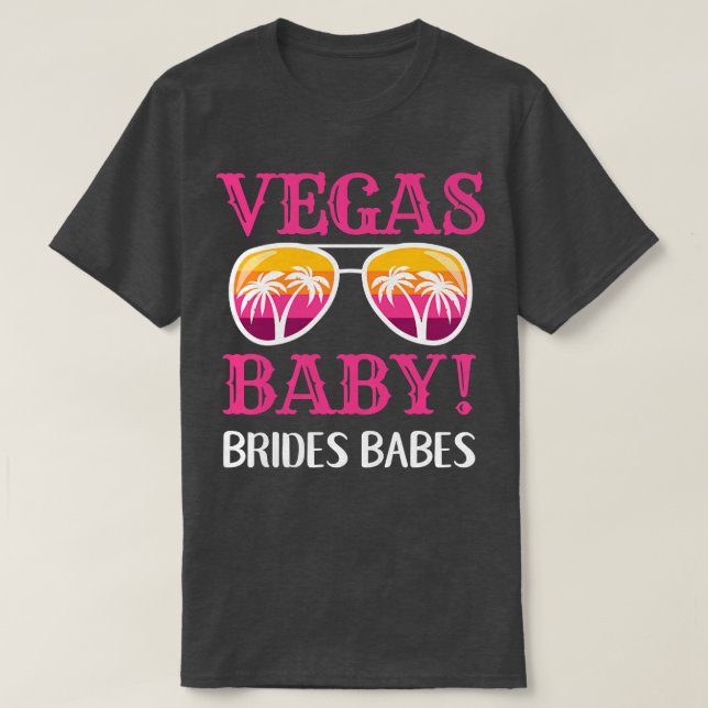 T-shirt Femmes qui correspondent Las Vegas Mariages mariée (Design devant)