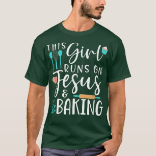 T-shirt Femmes qui font cuire cette fille tourne sur Jésus