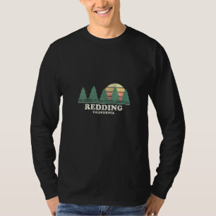 T-shirt Femmes Redding Ca Vintage Throwback Retro les anné