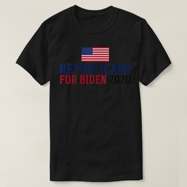 T-shirt Femmes Républicaines Pour Biden 2020 VNeck (Design devant)