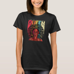 T-shirt FEMMES Rétro Anniversaire Je suis une reine de mar