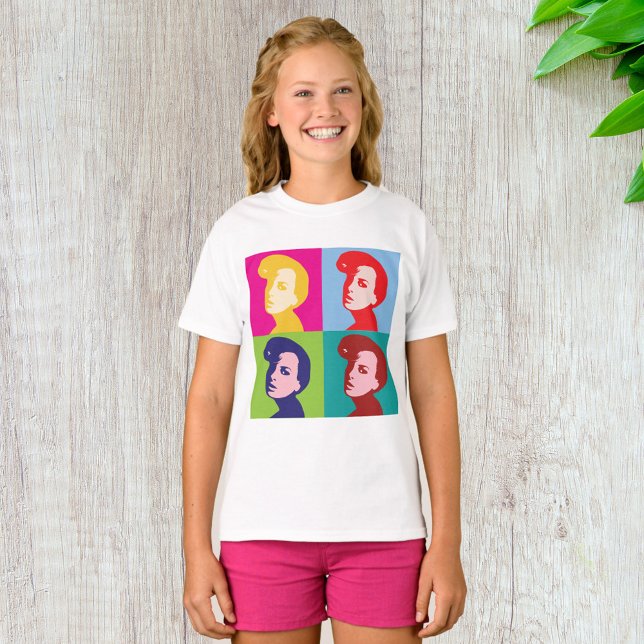 T-shirt Femmes rétro Art Pop (Créateur téléchargé)