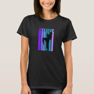 T-shirt Femmes rétro Brasilienne Jiu Jitsu Motivational Be