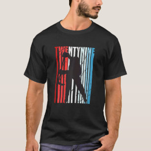 T-shirt Femmes Rétro Femmes 29e Jeux d'anniversaire de hoc
