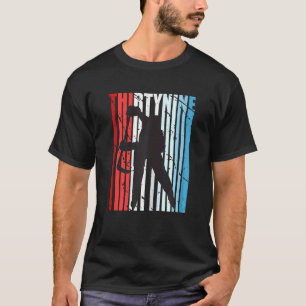 T-shirt Femmes Rétro Femmes 39e Jeu d'anniversaire de hock