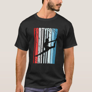 T-shirt Femmes Rétro Femmes 44e Danse Anniversaire L