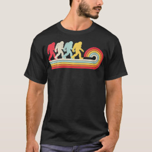 T-shirt Femmes Retro Vintage les années 70 80s Amoureux Ho