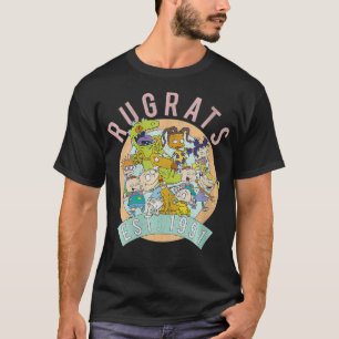 T-shirt Femmes Rugrats Fondée 1991 Groupe Shot VNeck