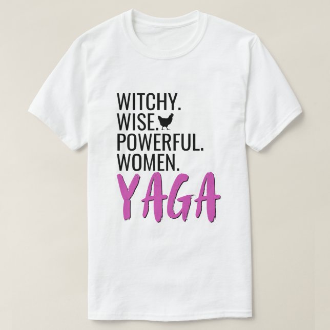 T-shirt Femmes sages de Yaga (Design devant)