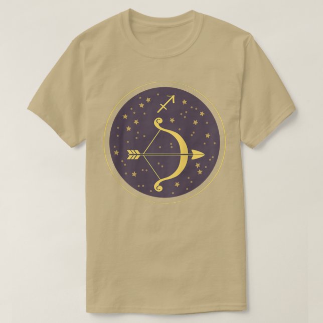 T-shirt Femmes Sagittaurius Astrologie Horoscope Femmes Te (Design devant)