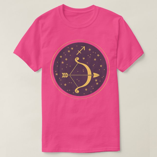 T-shirt Femmes Sagittaurius Astrologie Horoscope Femmes Te (Design devant)