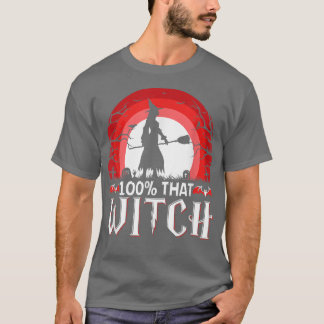 T-shirt Femmes Scary éffrayant Halloween sorcières femmes