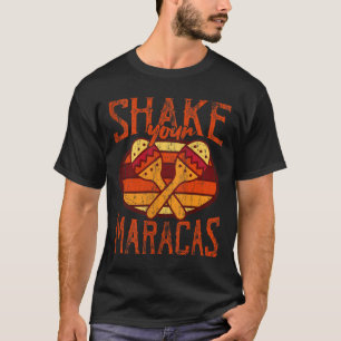 T-shirt Femmes Secouez Votre Chemise Maracas Cinco De Mayo