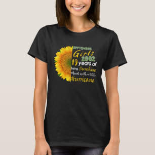 T-shirt Femmes Septembre Filles 2002 19e anniversaire 19 a