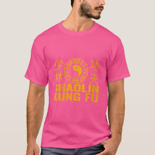 T-shirt Femmes Shaolin Kung Fu Martial Arts Kung Fu