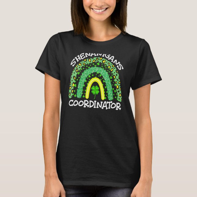 T-shirt Femmes Shenanigans Coordonnateur Saint Patrick S J (Devant)