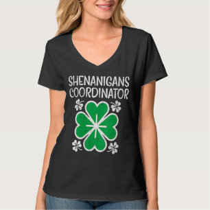 T-shirt Femmes Shenanigans Coordonnateur St patrick amusan