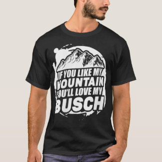 T-shirt Femmes Si vous aimez mes montagnes, vous aimerez m