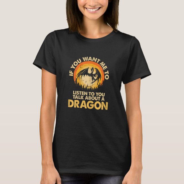 T-shirt Femmes Si Vous Voulez Moi Écouter Parler D'Animal  (Devant)