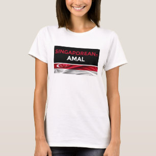 T-shirt Femmes singapouriennes-amales