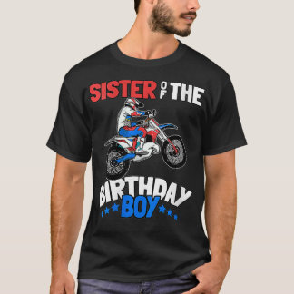 T-shirt FEMMES Soeur d'anniversaire Garçon amusant Enfants
