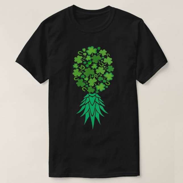 T-shirt Femmes St patrick Saint Paddys Green Shamrock Swi (Design devant)