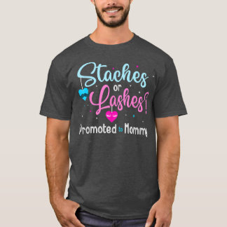 T-shirt Femmes Staches ou cils promus à maman Genre R