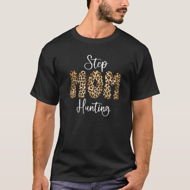 T-shirt Femmes Stepmamie Chasse Stepmamie Chasse Leopard D (Devant)