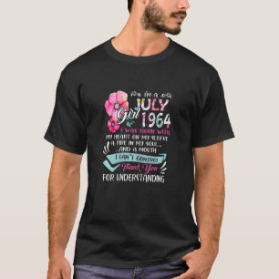 T-shirt Femmes stupéfiantes Depuis 1964 58e anniversaire J