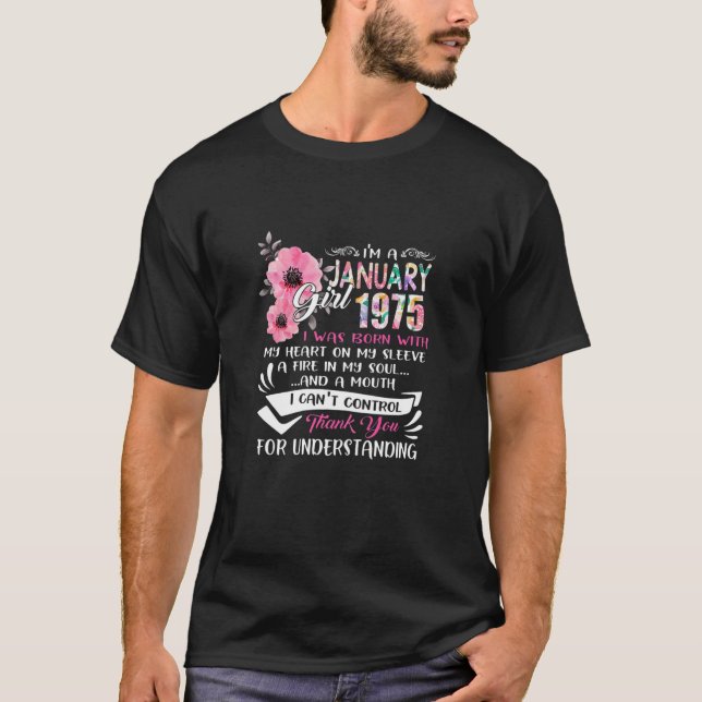 T-shirt Femmes stupéfiantes Depuis 1975 47E Anniversaire J (Devant)