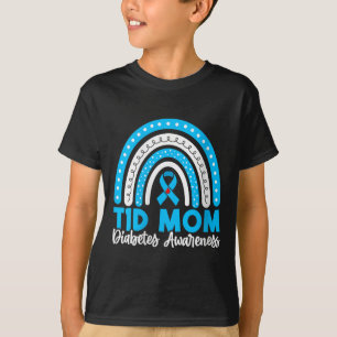 T-shirt Femmes T1d Mère Sensibilisation au diabète V-cou
