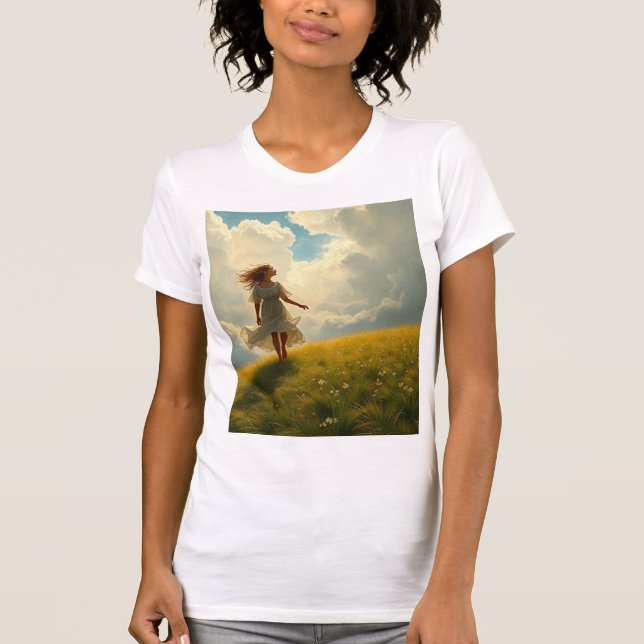 T-SHIRT FEMMES T CHEMISE (Devant)