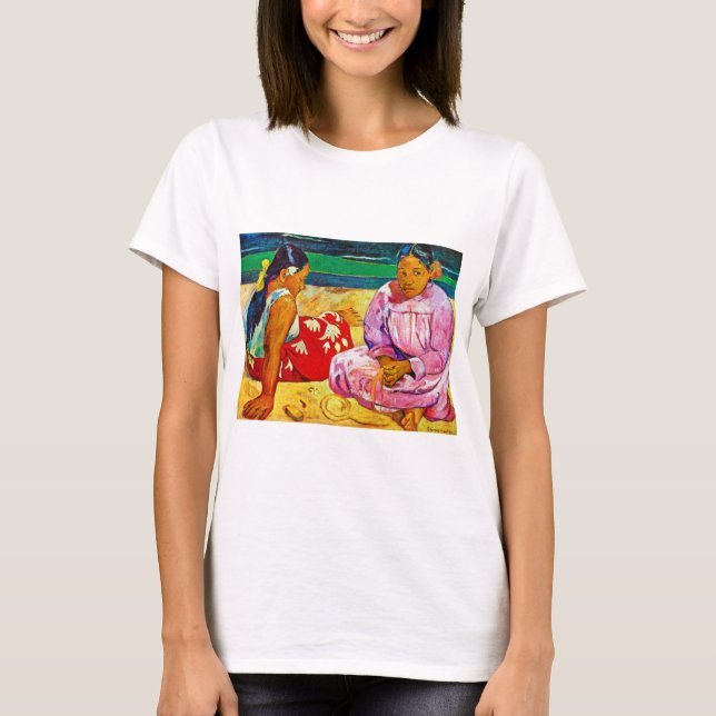 T-shirt Femmes tahitiennes, Gauguin (Devant)