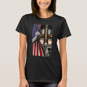 T-shirt Femmes Templier Chevalier Je Suis Un Enfant De Die