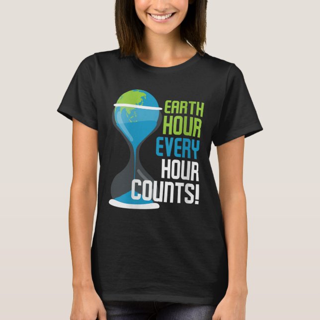 T-shirt Femmes Toutes Les Heures Compte Protection De l'en (Devant)