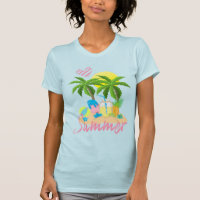 Femmes tropicales de plage d'amour d'été de