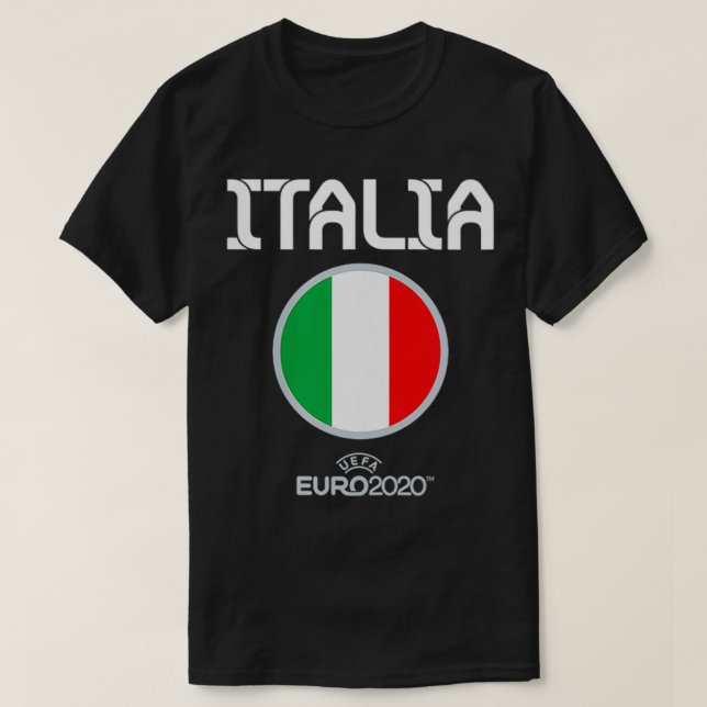 T-shirt Femmes UEFA EURO 2020 Italie Nation VNeck (Design devant)