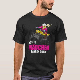 T-shirt Femmes Unterschätze Niemals Eine Frau - Funny E Bi