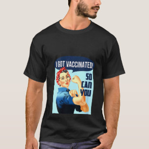 T-shirt Femmes Vaccinées, Un Qui Encourage À Subir Le V