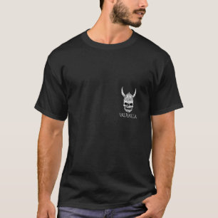 T-shirt Femmes Valhalla Viking Gardien du crâne Odin Norse