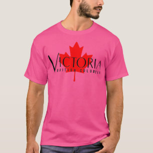 T-SHIRT FEMMES VICTORIA COLOMBIE-BRITANNIQUE C.-B. CANADA