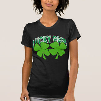 T-shirt Femmes vilaines de paires chanceuses irlandaises